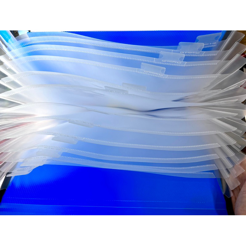 Cặp bìa folder file lưu trữ hồ sơ A4 12 ngăn phân trang bìa nhám.