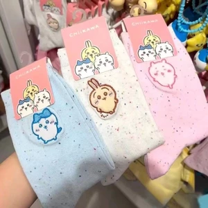 Dễ Thương Chiikawa Tất Hoạt Hình Hachiware Usagi Giữa Bắp Tất Sinh Viên Cặp Đôi Giữa Ống Tất