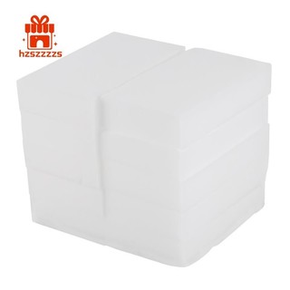 100x60x20mm 10 chiếc Magic Sponge Eraser Melamine Cleaner-trắng