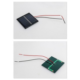 Cc 2-3V 100mA Tấm năng lượng mặt trời nhỏ có bảng sạc dây Tấm pin mặt trời