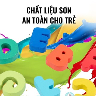 Bảng Gỗ Câu Cá Và Ghép Hình Học, Chữ Số, Chữ Cái, Phương Tiện cho bé: 5 in 1, 6 in 1, 7 in 1