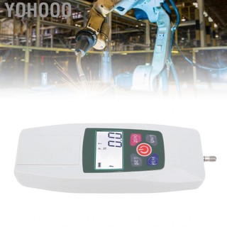 Yohooo Máy đo lực kế kéo lực kéo mạnh 500N Lực kỹ thuật số với lời nhắc và LCD LCD n lb kg oz di động để giảng dạy phòng thí nghiệm trường học cơ học