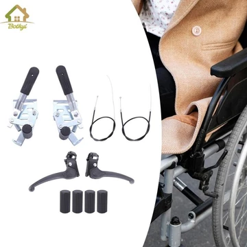 Bothyi 2 Chiếc Xe Lăn Phanh Xe Lăn Cao Cấp Phanh Tay Xe Lăn Phanh Tay