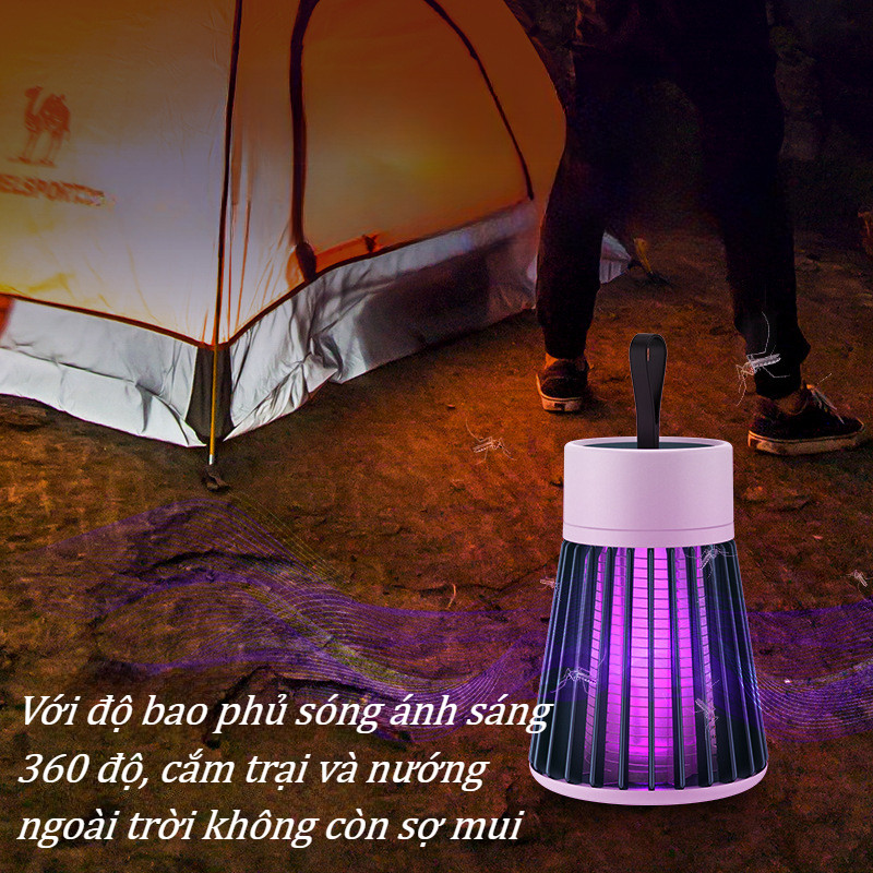Đèn Bắt Muỗi mini,Đèn Bắt Muỗi Rạng Đông,Thu Hút Diệt Đuổi Côn Trùng, Hiệu Quả Không Độc Hại