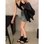 phong cách cổ điển Dép sandal nữ kẹp ngón mẫu hot