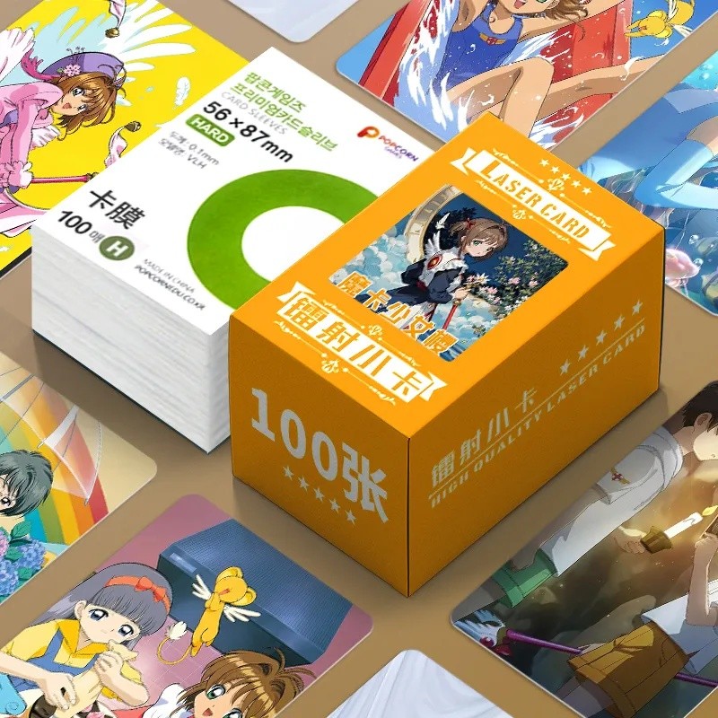 Cardcaptor Sakura Holographic LOMO Cards – Bộ sưu tập ảnh Mini không phản hồi 100 chiếc