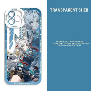 Honkai Star Rail Cover Cho Samsung Galaxy S20 S21 FE S22 Ultra Note 10 Plus 20 Ultra Vỏ Jing Yuan Robin Kafka Chủ Nhật Castorice Silicone Mềm Mắt Thiên Thần Bảo Vệ Camera
