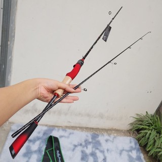 Cần lure bọ cạp Đỏ hàng cao cấp phôi carbon xoắn X Toàn Thân cực khỏe