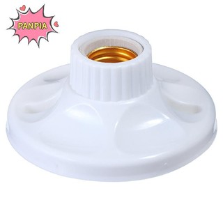 Pnpia E27 LED Bóng Đèn Giá Đỡ Vòng Ổ Cắm Đế Treo Đèn Ổ Cắm Đế 6A220V-250V Boutique