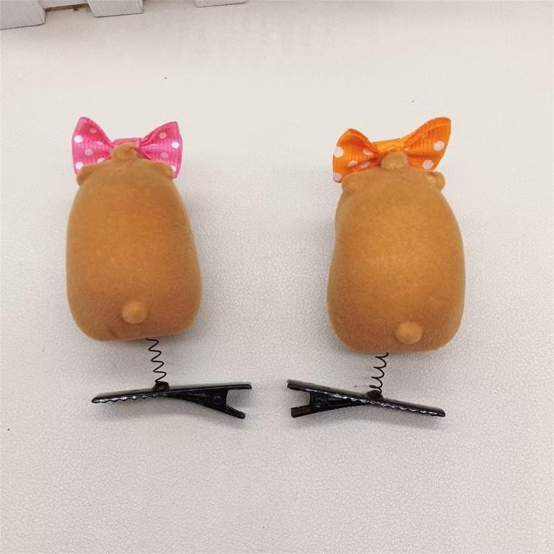 YOI 5 Chiếc Dễ Thương Capybara Sang Trọng Kẹp Tóc Đáng Yêu Capybara Kẹp Tóc Phong Cách Trang Trí Tóc Thích Hợp Cho Thời Trang Trung Hoa