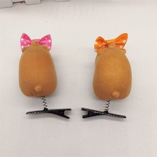 DE Bộ 5 Trang Sức Tóc Thời Trang Capybara Kẹp Tóc Động VẬt