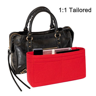 Túi lót nỉ trong cho Balenciaga Le City, túi xách trang điểm, xếp đồ du lịch, đựng mỹ phẩm cầm tay