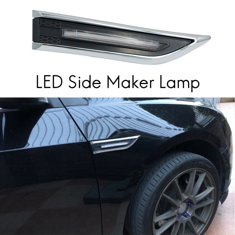2 Chiếc Đèn Led Bên Xe Ô Tô Đèn Bật Đèn Tín Hiệu Cho Cruze 2009-2015 (Phát Sáng Vàng)