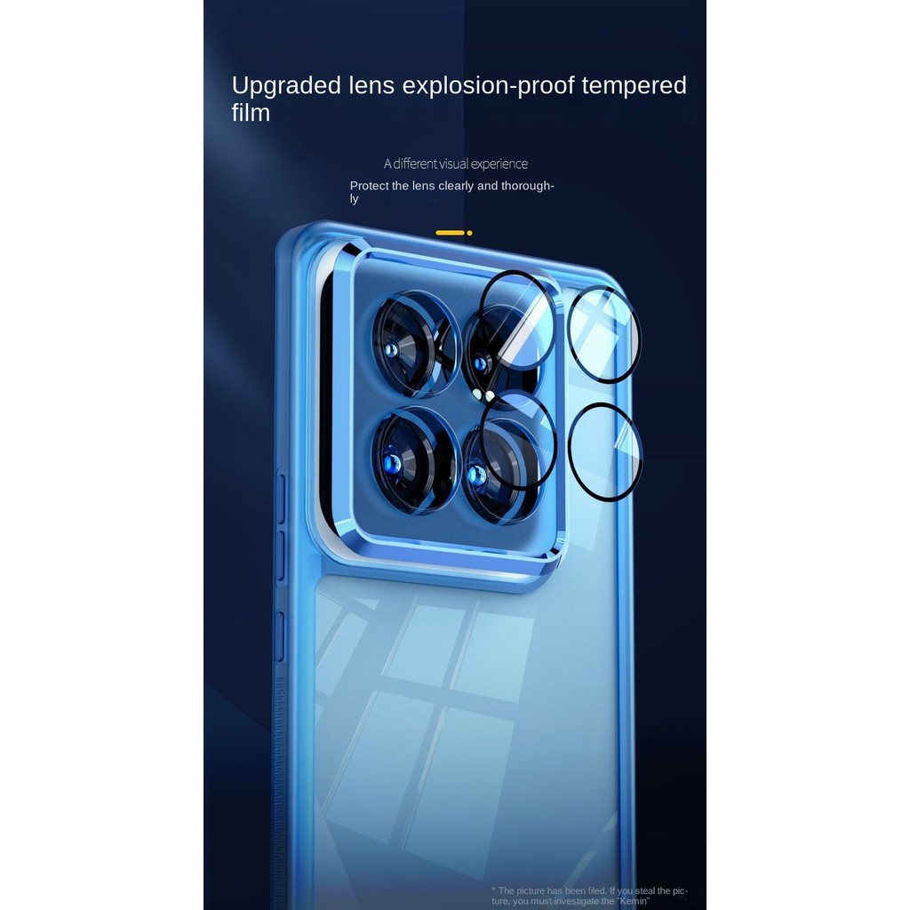 Dành Cho Xiaomi Mi 14 13 12 11 Pro Ốp Lưng TPU Mềm Trong Suốt Bảo Vệ Ống Kính Ốp lưng Xiaomi Mi 13T 12T Pro 13Ultra