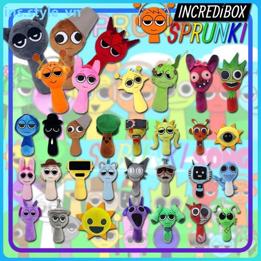Sprunki Plush Toys Sprunki Incredibox Plush Doll Sprunki Game Kids ...