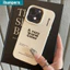 ibumpers Ốp Lưng IPhone Hàn Quốc Đơn Giản Tiếng Anh Cho IPhone 16 15 14 12 13 11 Pro Max IP 7 8 Plus X XS XR Ốp Điện Thoại Mỏng Silicon Mềm Da Họa Tiết