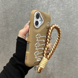 Sang Trọng Chấm Nơ Da Trống Túi Điện Thoại iPhone16 15 14 13promax Chống Sốc Bảo Vệ camera Chống Rơi Vỏ Cứng Mặt Sau