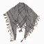 Khăn quàng cổ đầu AWNGD, Trang phục khăn trùm đầu Shemagh Ả Rập cỡ lớn, với tua rua Bandana Keffiyeh dành cho nam nữ