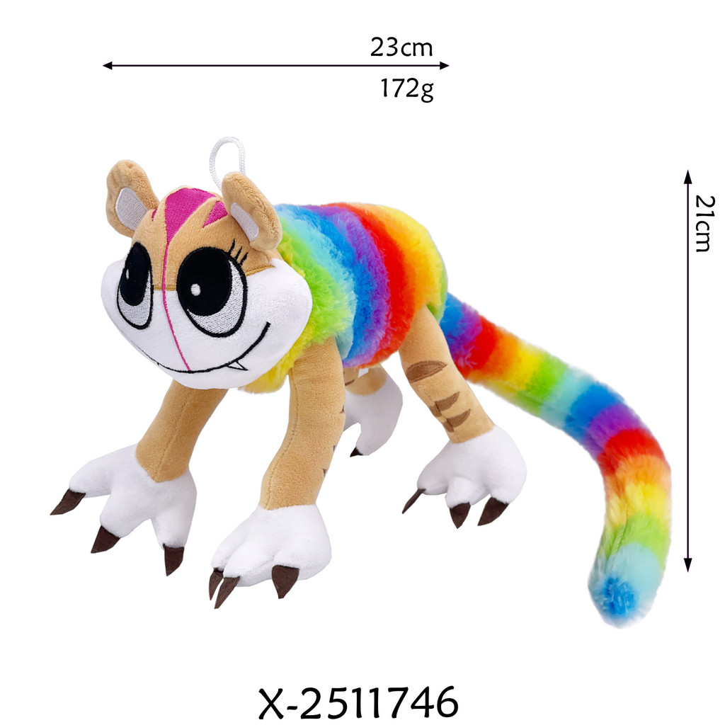 Poppy Playtime 4 Đồ chơi sang trọng Nhồi bông mềm Huggy Wuggy Plushie Nhân vật, Quà tặng sinh nhật/Giáng sinh cho bé