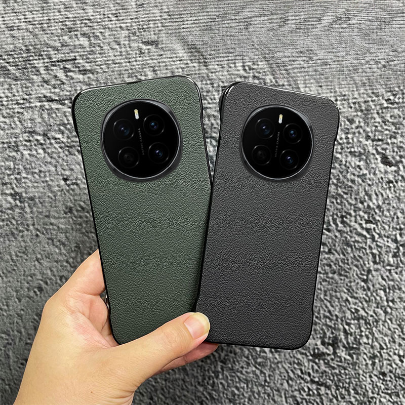 Ốp điện thoại Mỏng Họa Tiết Da Không Khung Cho Honor Magic 7 Pro Mỏng Đơn Giản Chống Sốc Ốp điện thoại Mờ Funda Capa