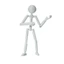 DARON 3D In Hình Mannequin, Mô Hình Búp Bê Di Chuyển Được Đa Khớp Stickman Đồ Chơi, Lắp Ráp 3D In Hình Hành Động Nhiều Phối Hợp Stickman Robot Lắp Ráp Cha Mẹ-Con