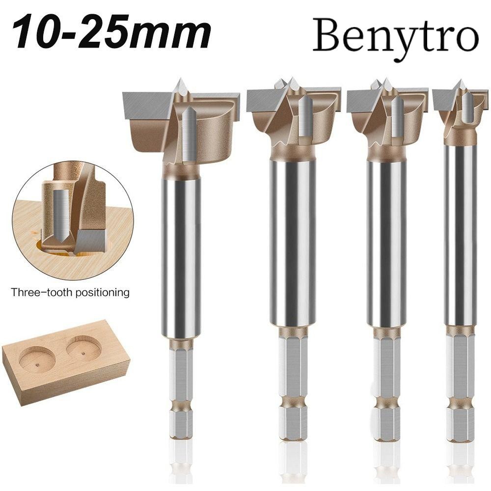 Benytro Mũi khoan BENYTRO, Mũi khoan bản lề ba cacbua vonfram, Mũi khoan lục giác lưỡi đôi 10-25mm