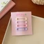 4 Cái / bộ Kẹp Tóc Trái Tim Đơn Giản Màu Hồng Cho Bé Gái Kẹp Tóc Dễ Thương Barrettes Phụ Kiện Thời Trang Quà Tặng VN