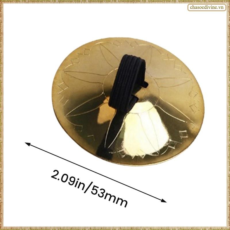 [K O G X] 4 Miếng chũm chọe ngón tay bằng đồng, chũm chọe ngón tay nhỏ để nhảy múa bụng, thiết bị âm nhạc chũm chọe ngón tay