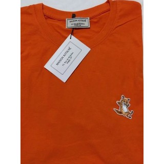 Áo thun ngắn tay thêu cáo cổ điển 100% Cotton hoạt hình hàng hóa cổ tròn hàng đầu