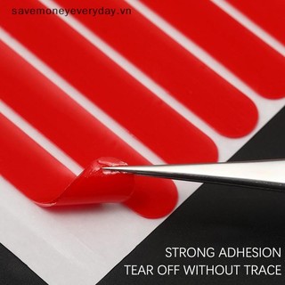 [savemoneyeveryday] 30 Cái Băng dính móng tay trong suốt Miếng dán móng tay giả Miếng dán keo dán thực hành làm móng tay hai mặt [vn]