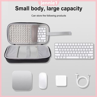 Dành cho Mac Mini M4 Máy tính để bàn Máy tính để bàn Máy sắp xếp du lịch Túi lưu trữ di động chống nước Bộ sắp xếp bàn phím chống sốc cho máy tính để bàn Mac Mini M4 Chip [jennie1.vn]