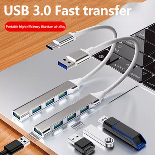 Type-c Sang 4 Trong 1 USB Chuyển Đổi Sạc Cáp Nguồn Cho Xiaomi Lenovo Macbook Pro 13 15 Air Pro PC Phụ Kiện Máy Tính