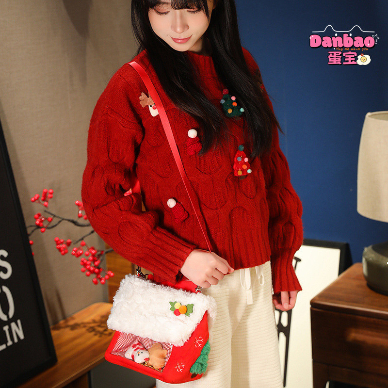 Trượt Tuyết Ông Già Noel Sang Trọng Đồ Chơi Búp Bê Giáng Sinh Dễ Thương Quà Tặng Cho Trẻ Em Quà Tặng Giáng Sinh Danbao Đồ Chơi