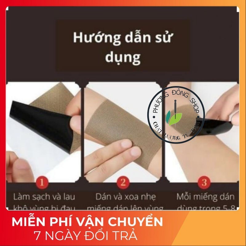 (Hộp 20 miếng) Dán Giảm Đau Xương Khớp Đông Y Cao Dán Ngải Cứu Giảm Nhức Mỏi Vai Gáy Cột Sống Lưng manmen ntt95