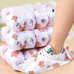 Bọc Giày Vải Không Dệt Dùng Một Lần - Tay Giày Chống Bụi - Vỏ Bảo Vệ Giày - Vỏ Giày Khách - Phụ Kiện Gia Đình - Thoáng Khí, Co Giãn