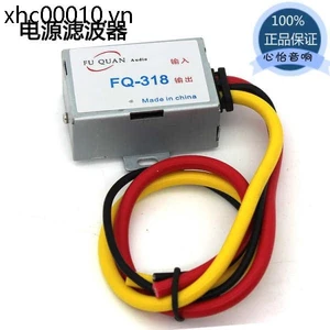Bộ lọc nguồn âm thanh ô tô 12V Loa siêu trầm ô tô Chống nhiễu Loại bỏ bộ lọc âm thanh dòng điện Tiếng ồn FQ318