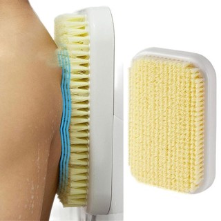 Miếng đệm massage lười biếng EARTHLYCO, miếng bọt biển treo tường, bàn chải tự dính chống trượt, dụng cụ làm sạch lưng cho nam nữ, dụng cụ phòng tắm bền