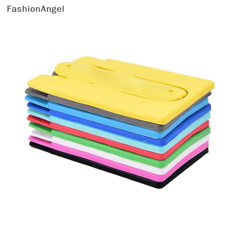 Fashionangel Touch U Shape Giá đỡ điện thoại di động bằng silicon có khe cắm thẻ Bán chạy VN