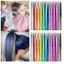 200 sợi Tóc lấp lánh ba chiều Phần mở rộng Thiếc 90cm Nữ Hippie [Mới]