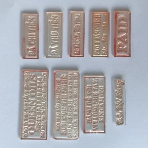 Mặt dấu, mặt silicon con dấu, mặt cao su đóng mộc, nội dung đặt làm theo yêu cầu.