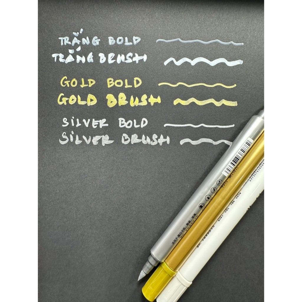 Bút lông, bút dạ, bút nhũ Metallic Marker Chosch CS-H886 viết thiệp
