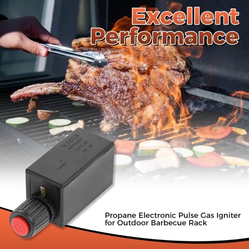 Cinna Burners Grills Ignitions Rod Phụ kiện sưởi ấm Đánh lửa Một phần thay thế bộ phận sưởi ấm