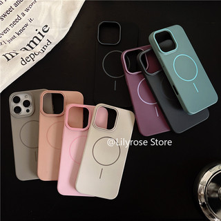 Ốp lưng IPhone16 Pro Max Apple 15promax Sạc từ tính iPhone 14pro 13 12 Cặp đôi nam và nữ