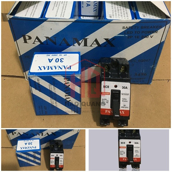 Cầu Dao PANAMAX CB Cóc Tự Động Ngắt 10A–40A – Aptomat Bảo Vệ Quá Dòng, Công Tắc An Toàn