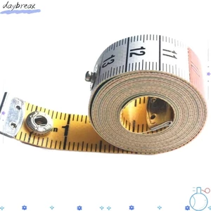 Ngày làm bánh Máy cắt băng hai mặt có giá đỡ Snap Thước băng chất lượng cao 150cm và Inch Vải mềm Body Thước
