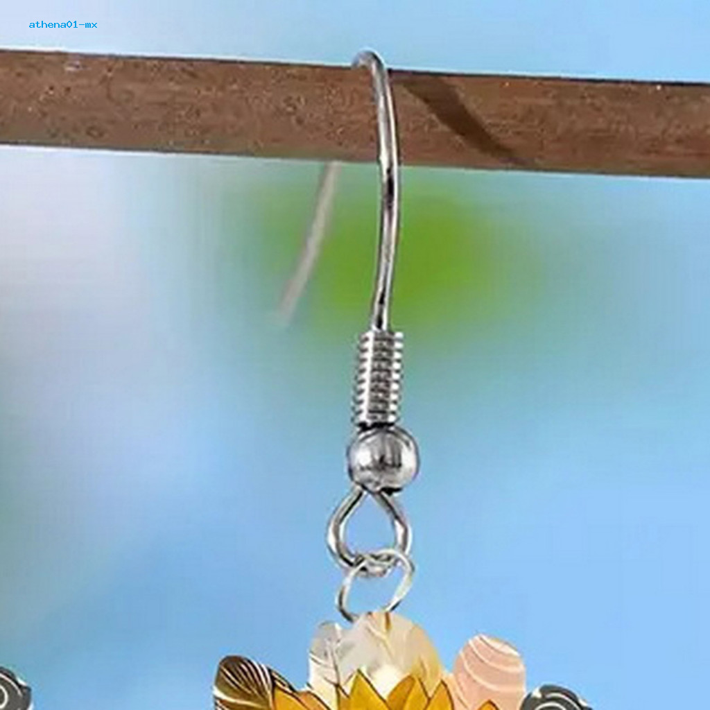 Bông Tai Nữ Thả Bông Tai Nữ Hoa Hướng Dương Thả Bông Tai Tinh Tế Nhẹ Tuyên Bố Món Quà Trang Sức Cho Cô ấy Đông Nam Á Người Mua Yêu Thích