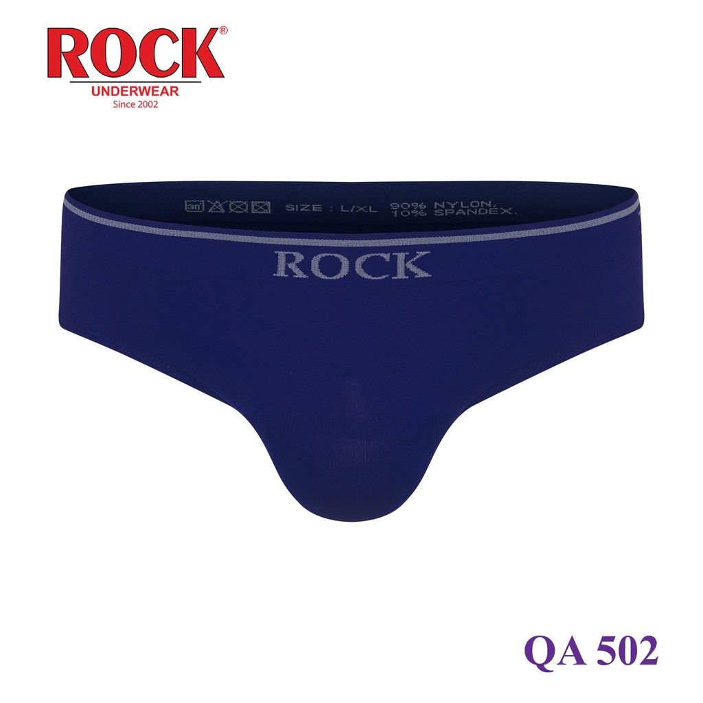 Combo 5 quần lót nam cao cấp ROCK UNDERWEAR SEAMLESS 502 không đường may,co giãn tốt,thoáng mát