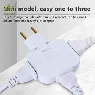 [ELOY] Ổ cắm điện nối dài EU 1 3 180° Ổ cắm chuyển đổi xoay AC VN