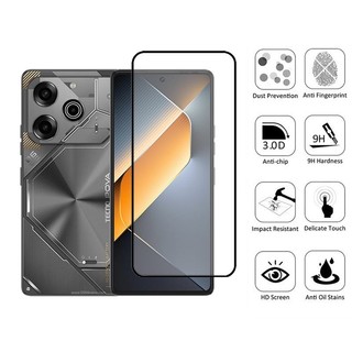 1-2 Chiếc Tecno Pova 6 Pro 5G Kính Cường Lực Bảo Vệ Màn Hình Cho Tecno Pova 6 5 Pro Neo 4G 9D Kính Bảo Vệ Phim