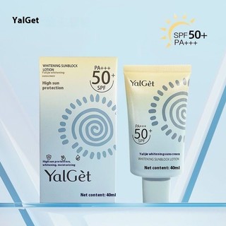 Kem Chống Nắng Yalget SPF50+ Cách Ly Tia UV, Chống Mồ Hôi, Chống Thấm Nước, Làm Sáng Da